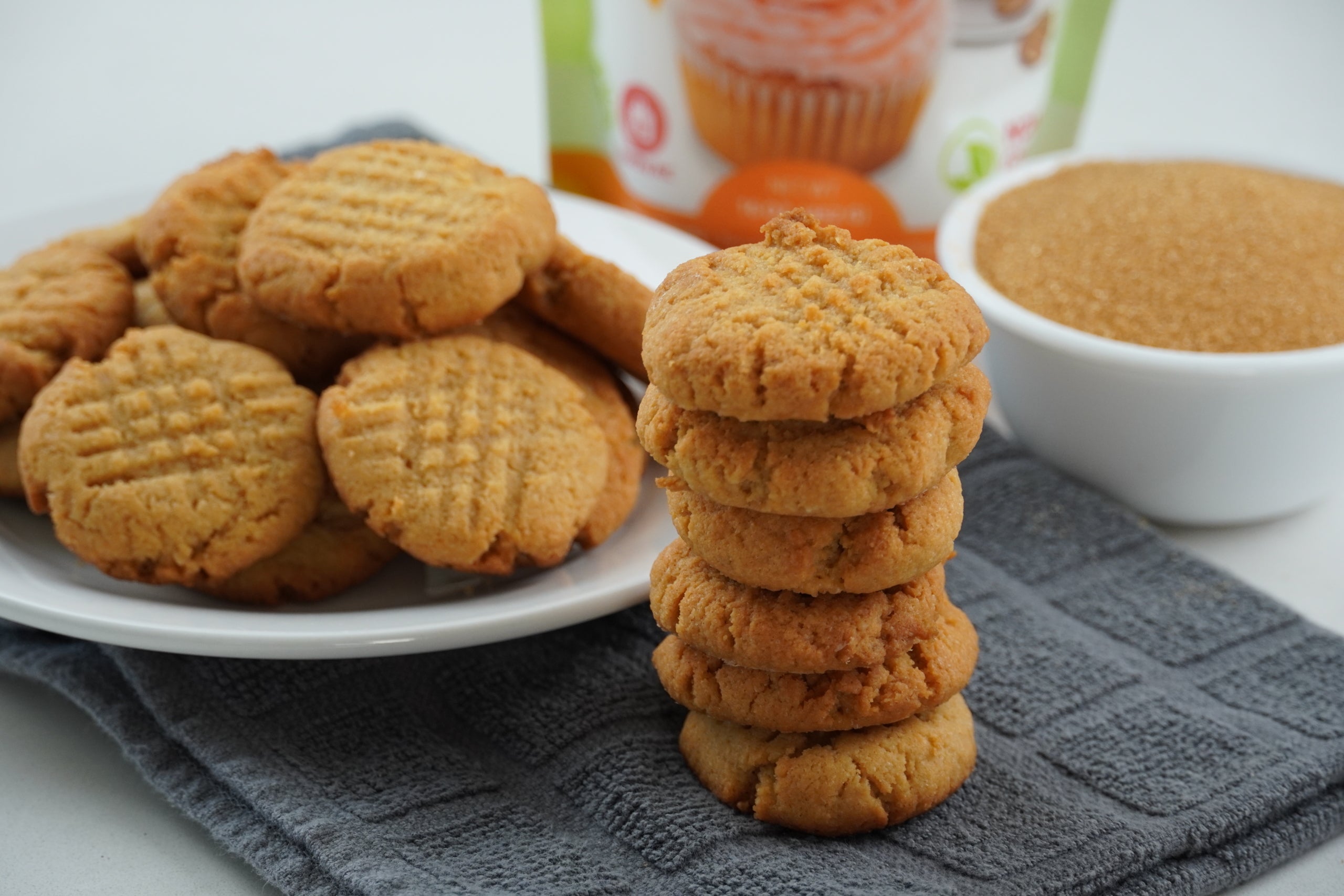 Keto Brown Sugar Shortbread Cookies