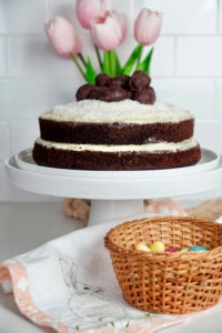 Layered Chocolate Easter Cake