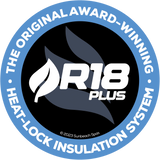 R18 Plus Insulation Badge