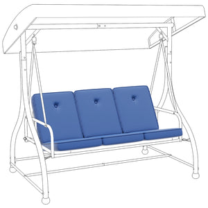 FUNG YARD 3-Seater Outdoor Porch Swing Chair Replacement Cushion - Fung Yard |  Sheltering Joy, Nurturing Love - 3 Person Swing Replacement Cushions