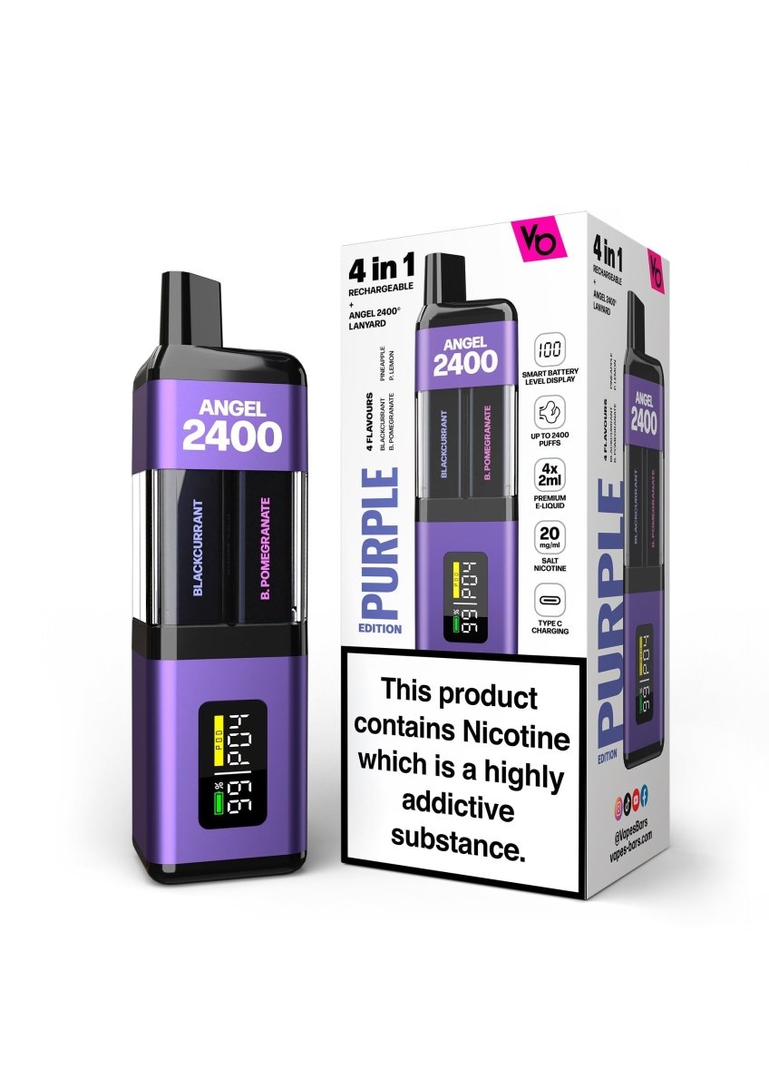 Vapes Bars - Angel 2400 Puffs Disposble Vape Kit by Vapes Bars - theno1plugshop