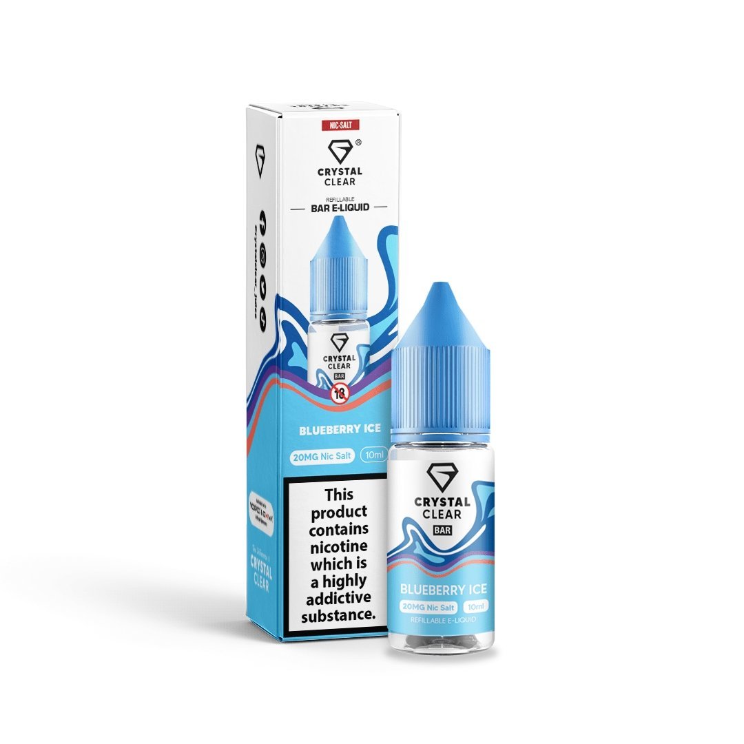 Crystal Clear - 10ml - Nic Salt (BOX OF 10) - Vape Villa