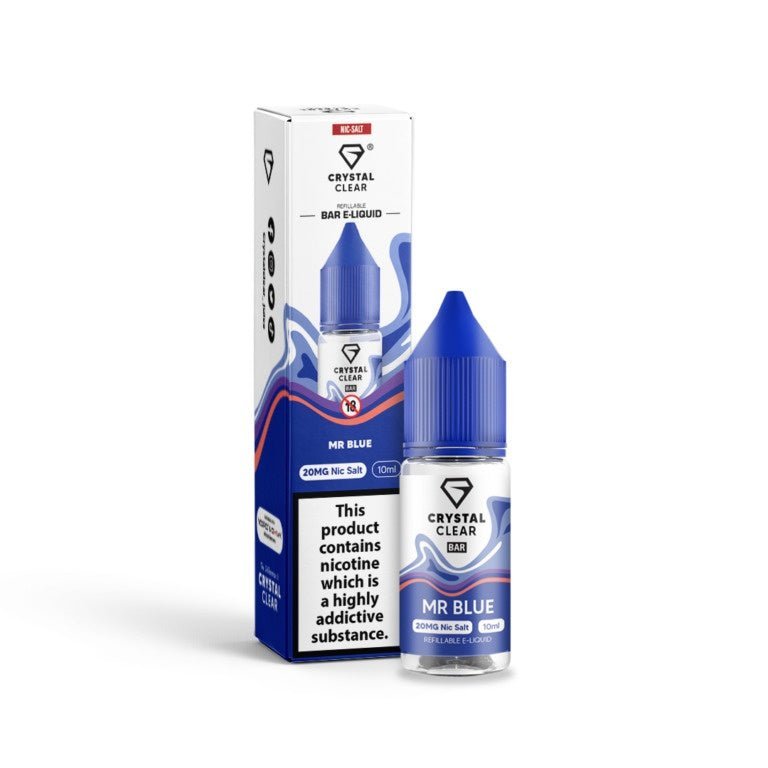 Crystal Clear - 10ml - Nic Salt (BOX OF 10) - Vape Villa