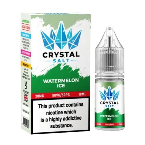 Crystal Salt 10ml Nic Salts E-Liquids - Pack Of 5 - Vape Villa