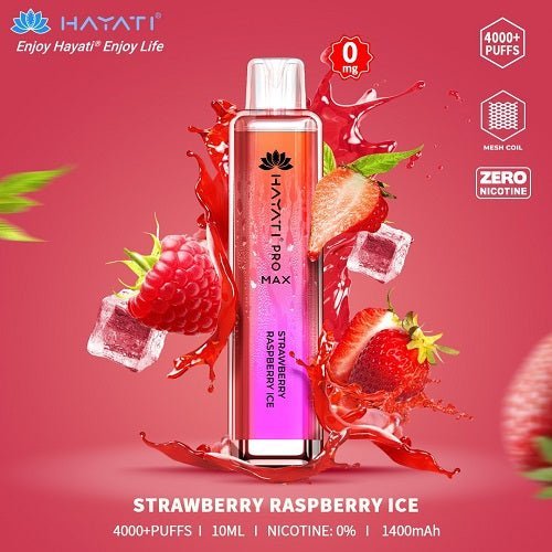 Hayati Crystal Pro Max 4000+ Disposable No Nicotine - Vape Villa