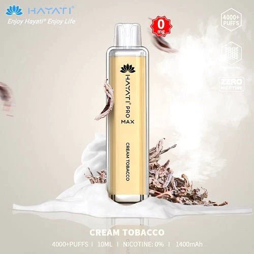 Hayati Crystal Pro Max 4000+ Disposable No Nicotine - Vape Villa