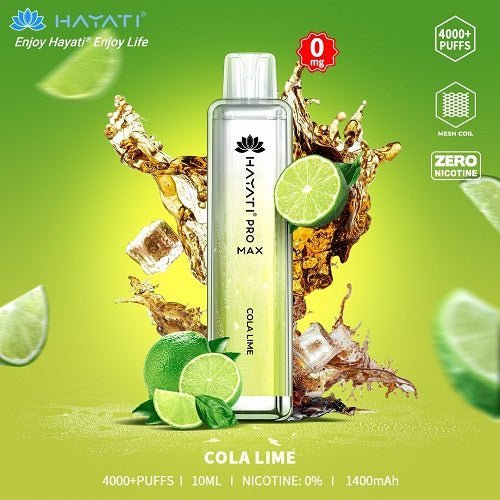 Hayati Crystal Pro Max 4000+ Disposable No Nicotine - Vape Villa