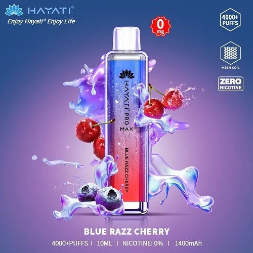 Hayati Crystal Pro Max 4000+ Disposable No Nicotine - Vape Villa