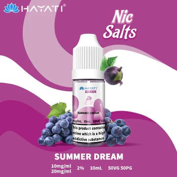 Hayati Pro Max 10ml Nic Salt E-Liquid - Pack Of 10 - Vape Villa