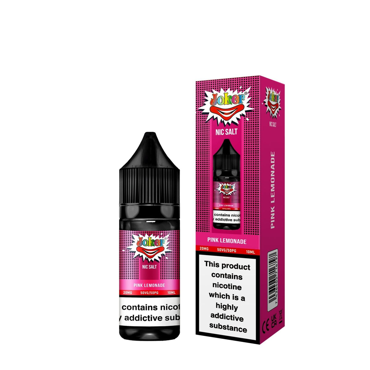 Joker Nic Salt 10ml E-liquids - Box of 10 - Vape Villa