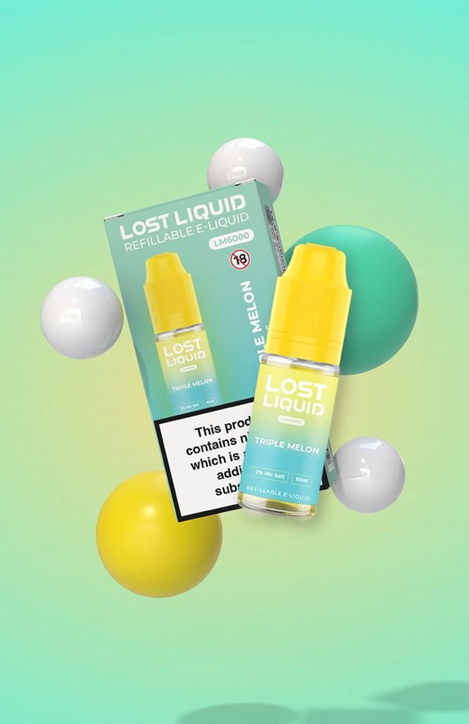 Lost Liquid Nic Salt 10ml E-liquids - Box of 10 - Mcr Vape Distro