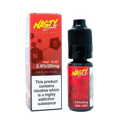 Nasty Juice 10ml Nic Salt E-Liquid - Pack Of 10 - Vape Villa