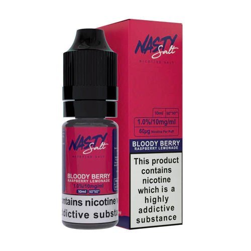 Nasty Juice 10ml Nic Salt E-Liquid - Pack Of 10 - Vape Villa