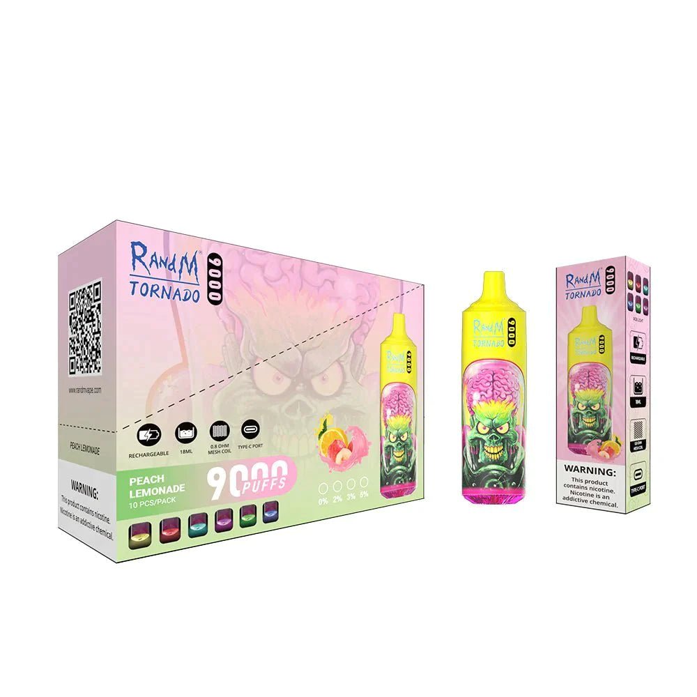 RandM Tornado 9000 Puffs Disposable Vape - Vape Villa