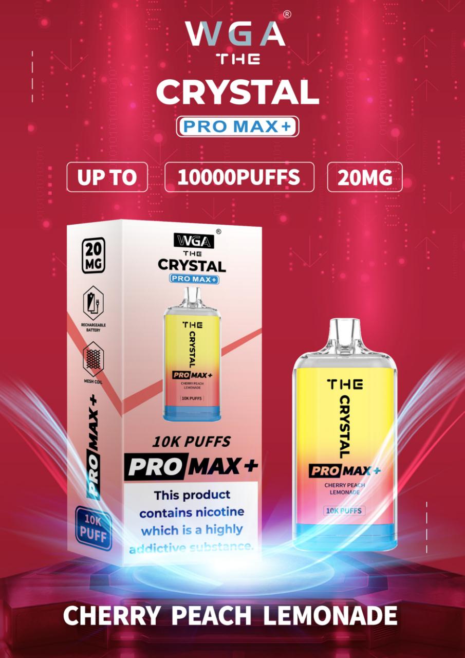 The Crystal Pro Max 10000 Puffs Disposable Vape Puff Device - Vape Villa
