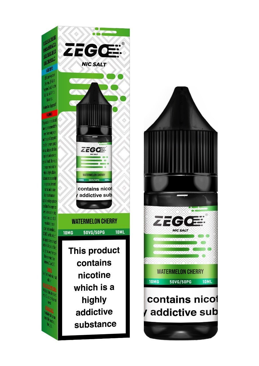 Zego Nic Salt 10ml E-Liquid - Box of 10 - Vape Villa