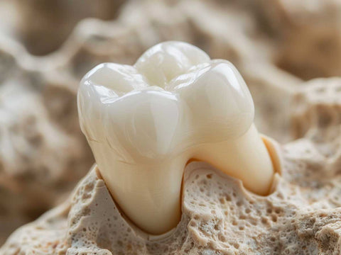 A Macro Fantasy Shot of a Wisdom Tooth