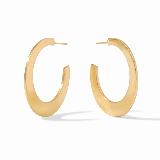 Luna Gold Large Hoop Earrings by Julie Vos – Gallery 30