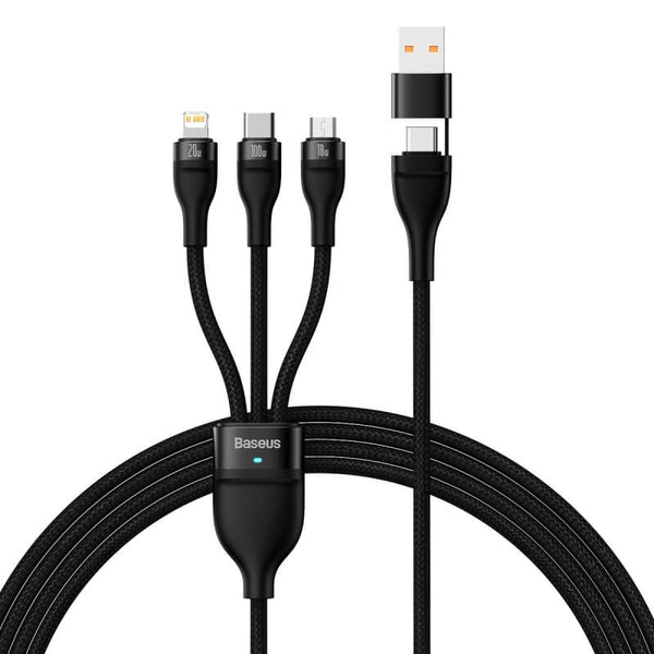 Câble USB-C vers USB-C Acefast C5-03 angled, 100W, 2m - Noir 