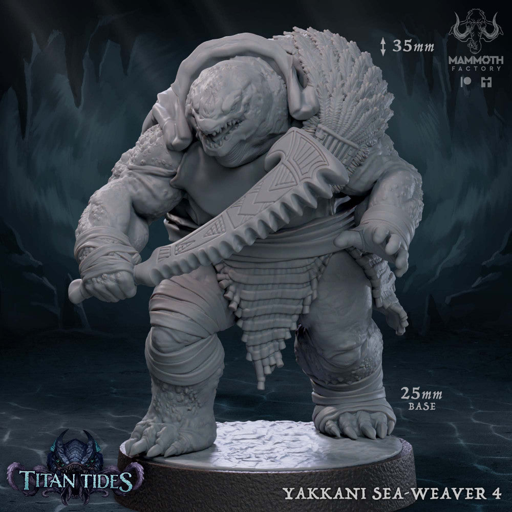 Titan Forge Yeti 32mm Scale Miniature by CeejayShadow on DeviantArt