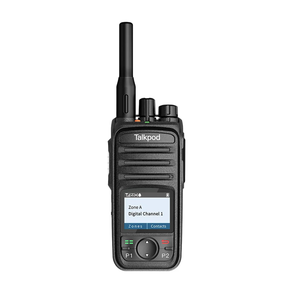 TALKPOD® D56GM DMR GMRS LICENSE-FREE DIGITAL PORTABLE RADIO WITH 1.7 INCH LED DISPLY AND QUICK KEYPAD
