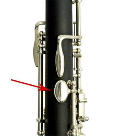 back of an oboe