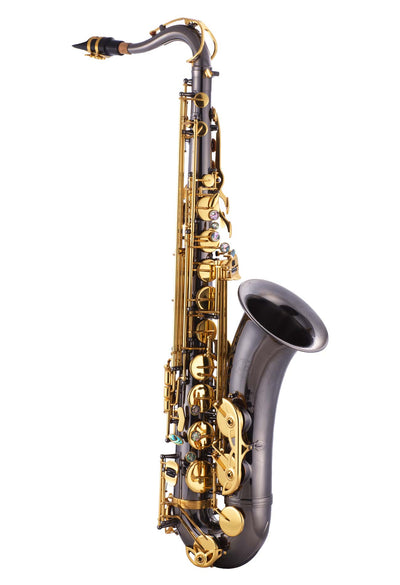 black alto saxophones