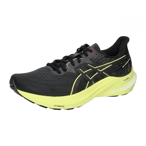 ASICS GT 2000 12 Homme Chaussures de Course Noir Jaune - Pofot product image