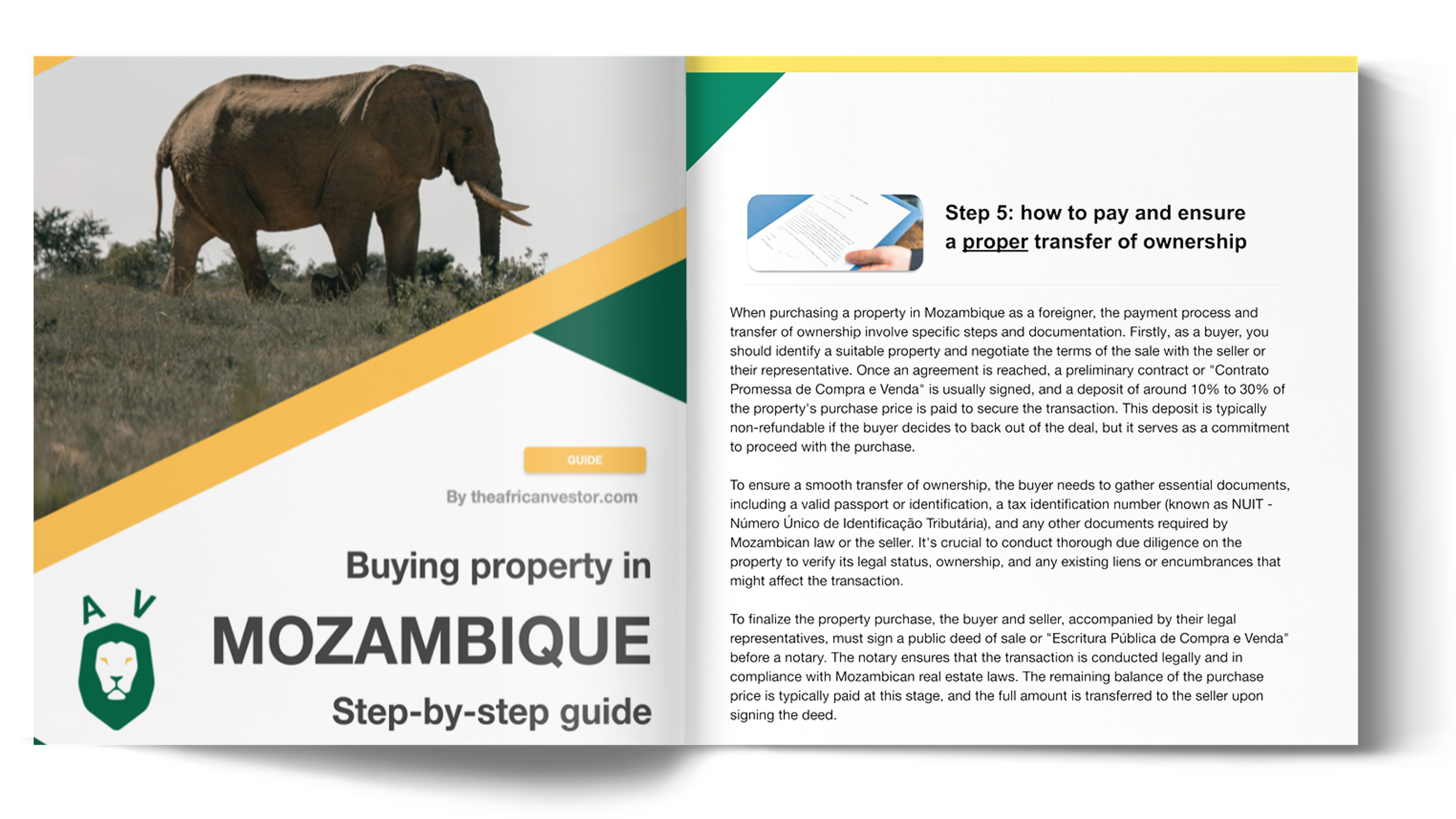 buying property foreigner Mozambique