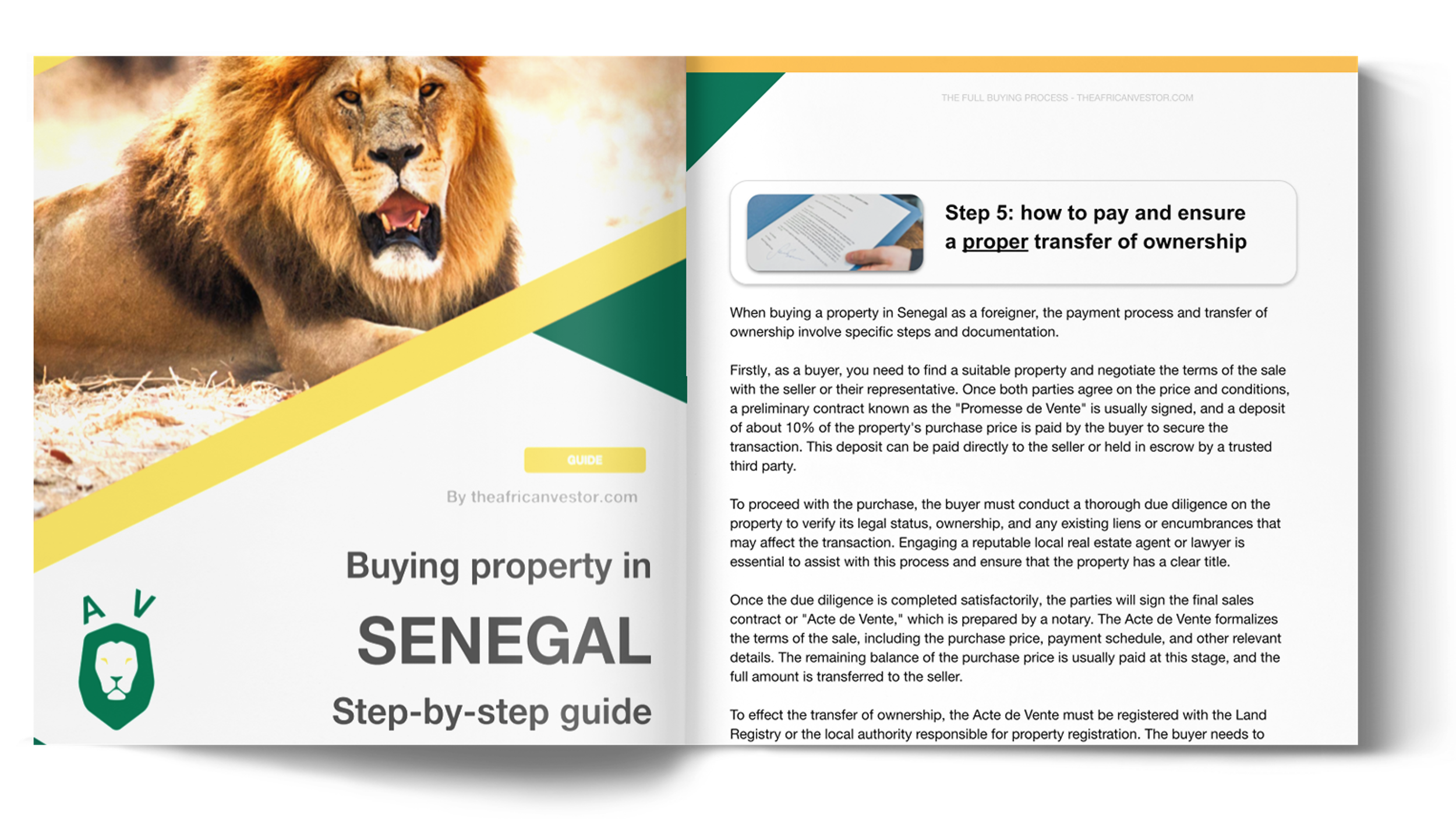 buying property foreigner Senegal