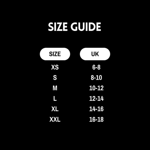 Jumpsuit size guide