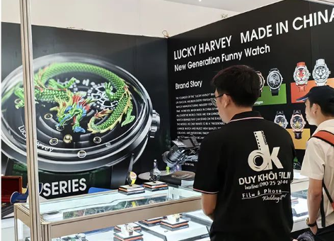 Lucky Harvey exhibition Vietnam International Watch Fair 2023