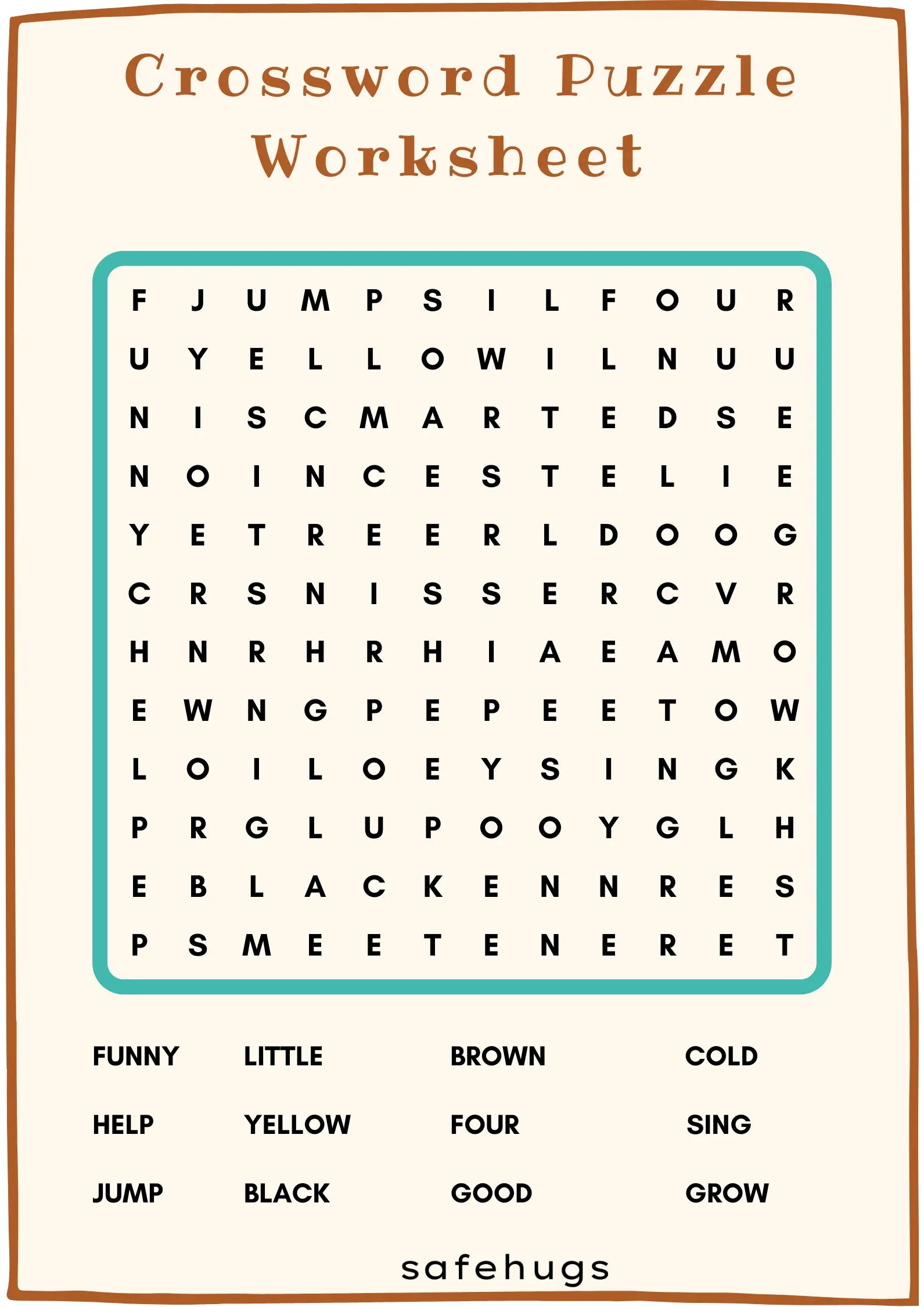 Sight Words Scramble