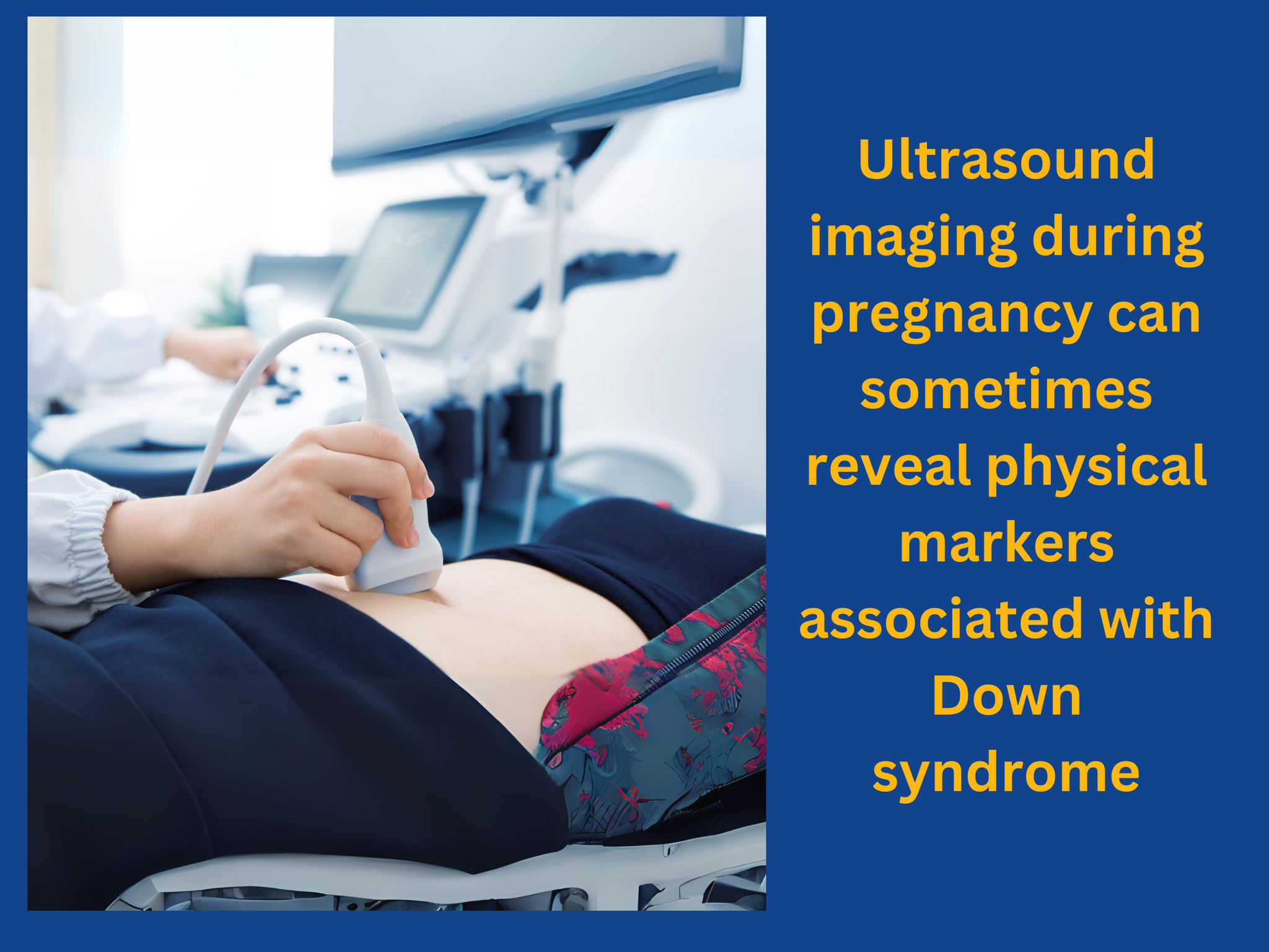 Ultra sound image to check for physical abnormalities.