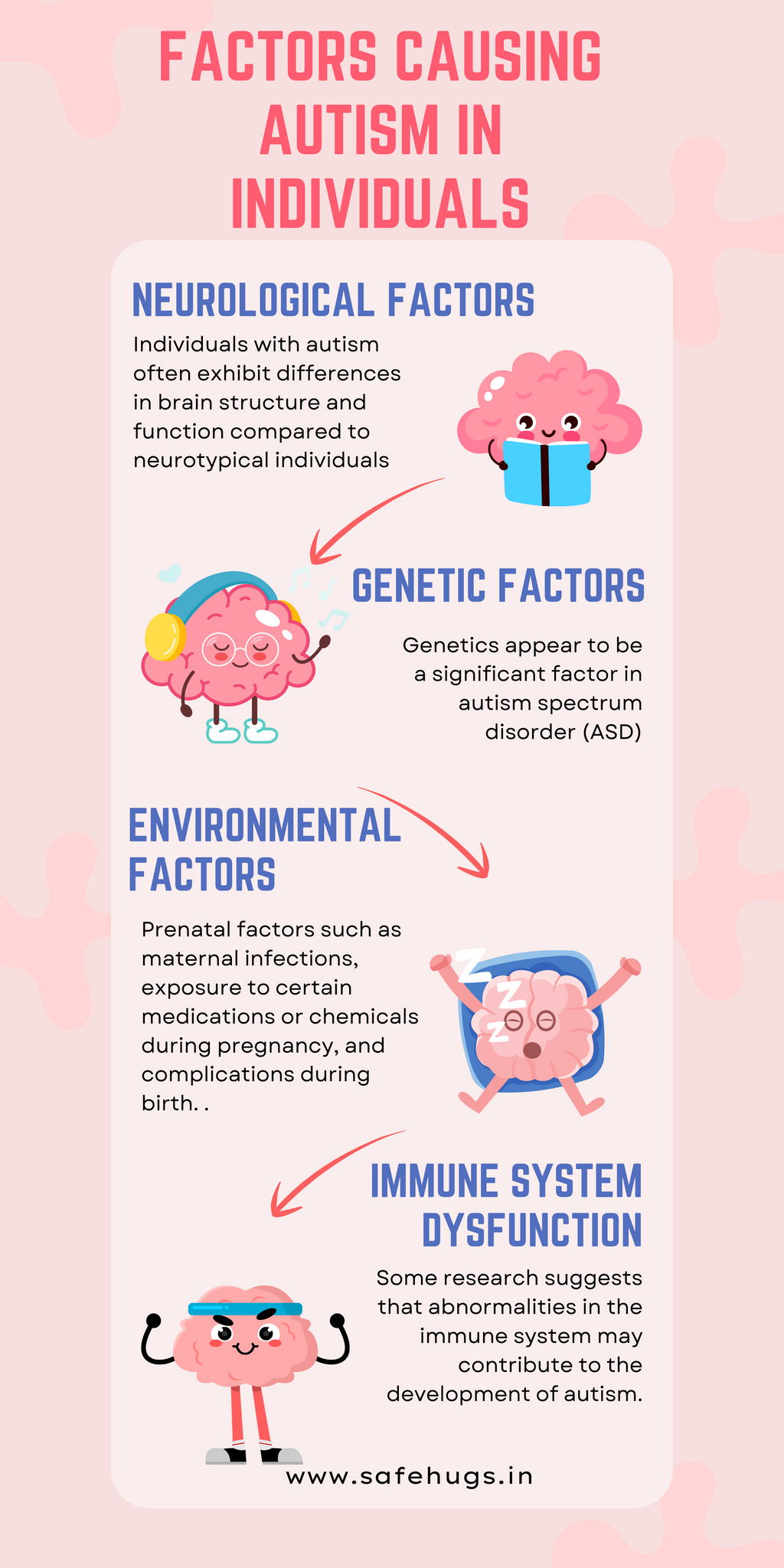 Factors responsible for Autism