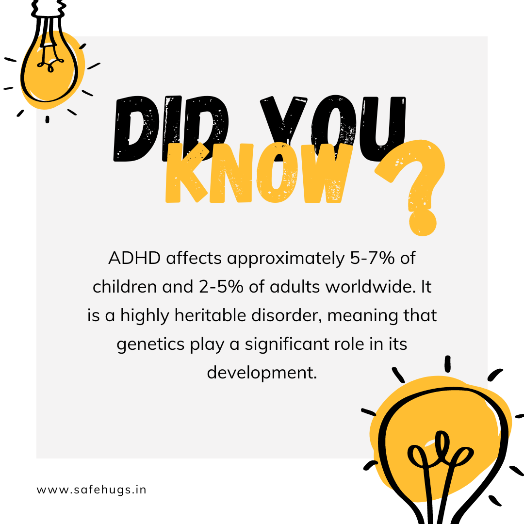 ADHD is one of the highly heritable disorder.