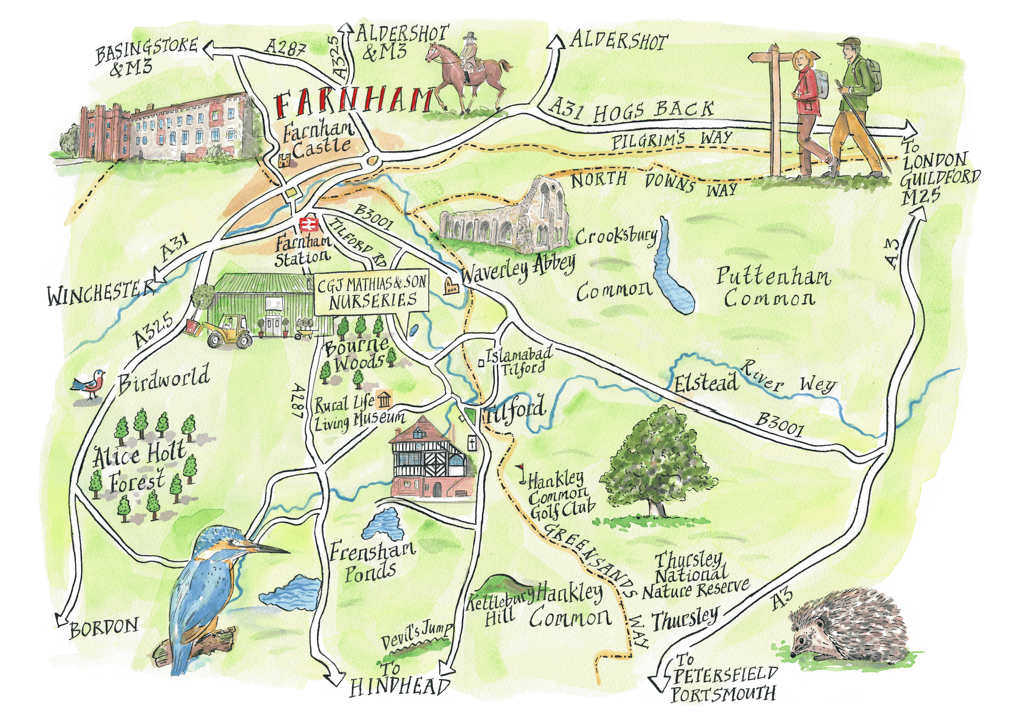 mathias nurseries map