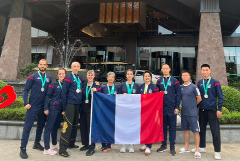 Equipe de france kung fu traditionnel IWUF 2023