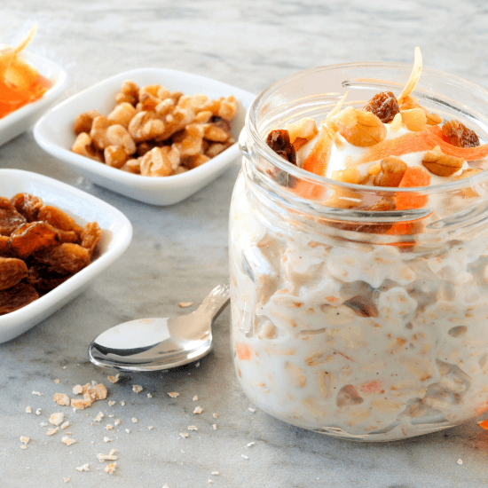 Carrot Cake Oatmeal - Recipe - Cocosutra Blogs - Indulge in health
