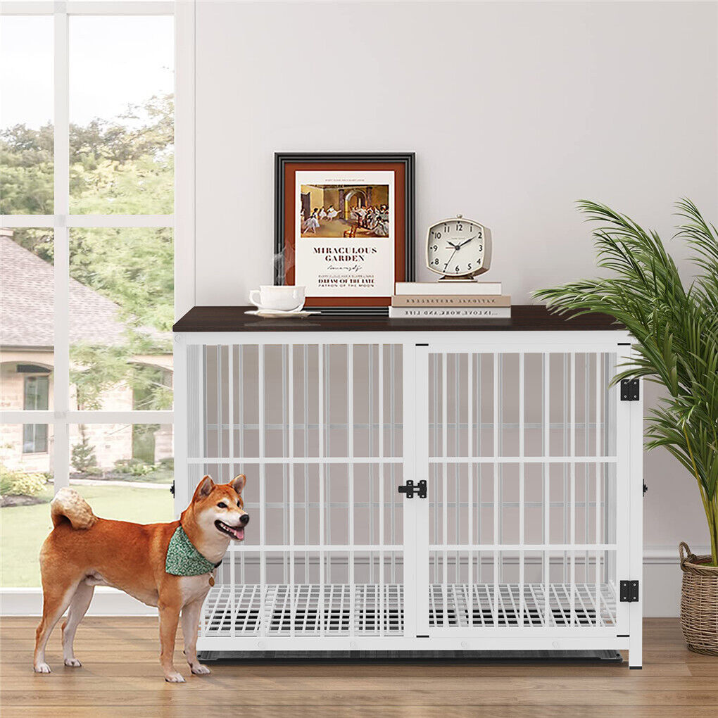 Heavy Duty Bingopaw Furniture Style Pet Crate End Table.