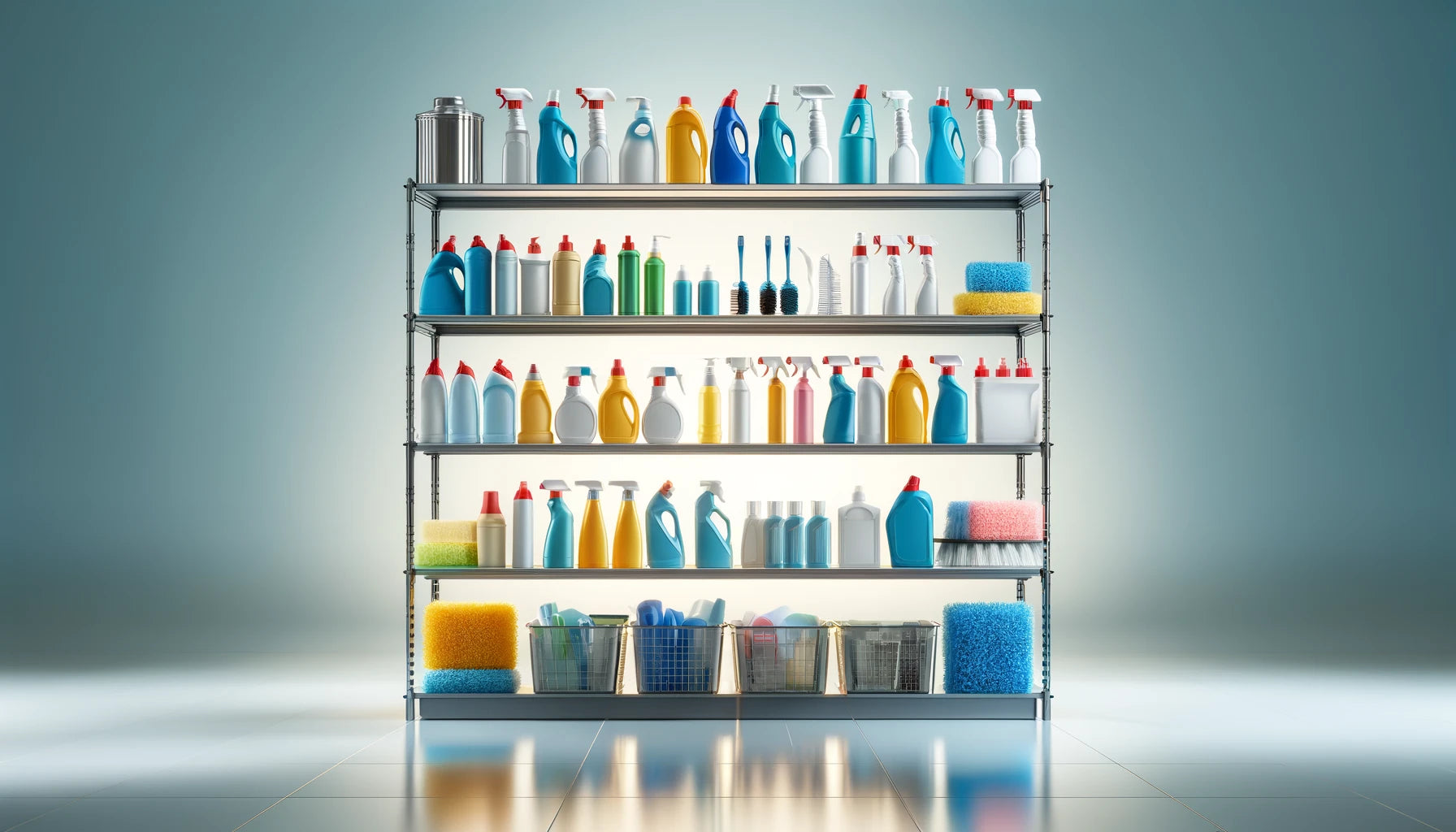 DALL·E 2024-04-15 15.22.25 - A professional and organized display of a cleaning supplies collection for a wholesale website banner. The image features a variety of cleaning produc.webp__PID:93d3e53f-ece3-43d9-a12f-50cec1a4b293