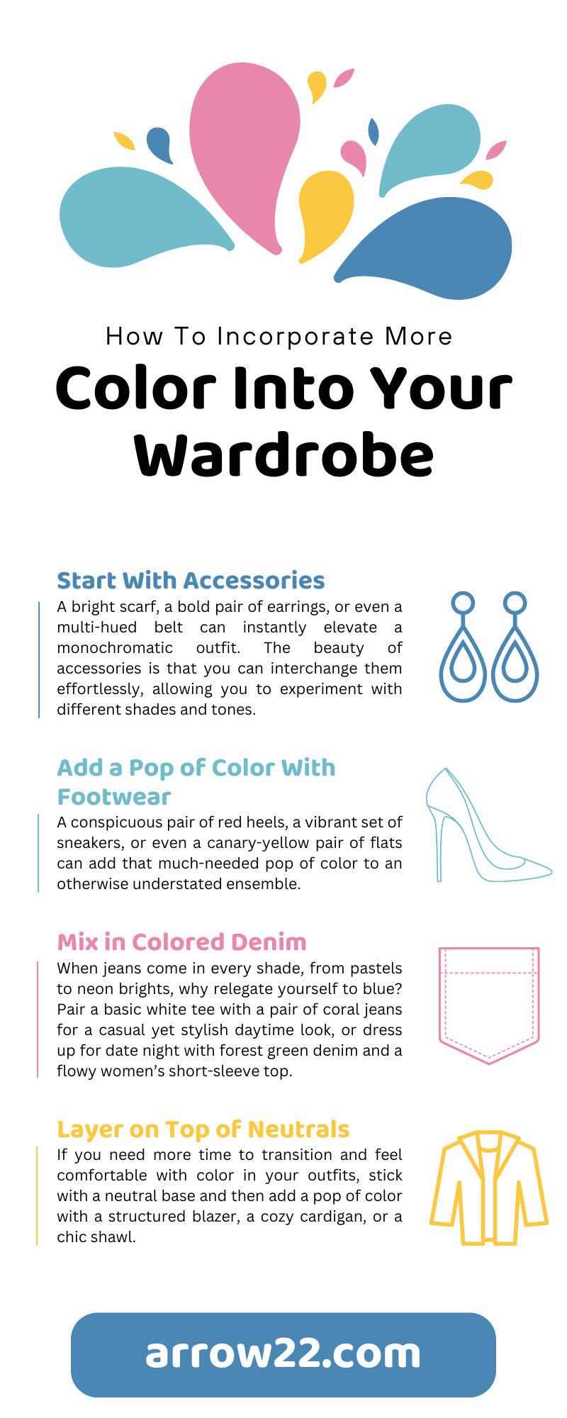 How To Incorporate More Color Into Your Wardrobe