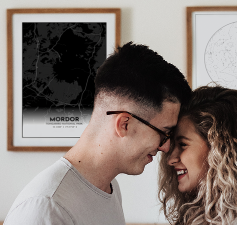 custom map art for boyfriend