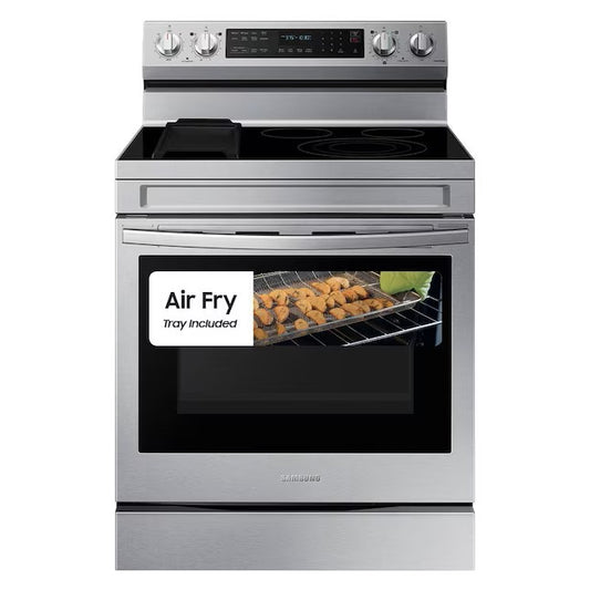 OPEN BOX Samsung 30 in 5 Burners 6 cu ft Self-cleaning Air Fry Convect – WL  APPLIANCES
