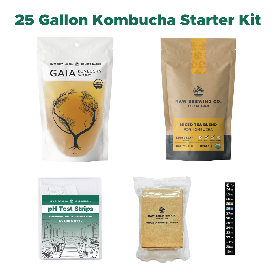 The Basic Booch Kombucha Kit – Raw Brewing Co. 