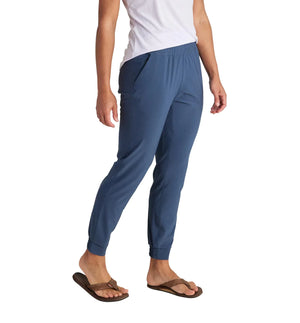 Women's Breeze Pull-On Jogger Blue Dusk II - Backwater Provisions