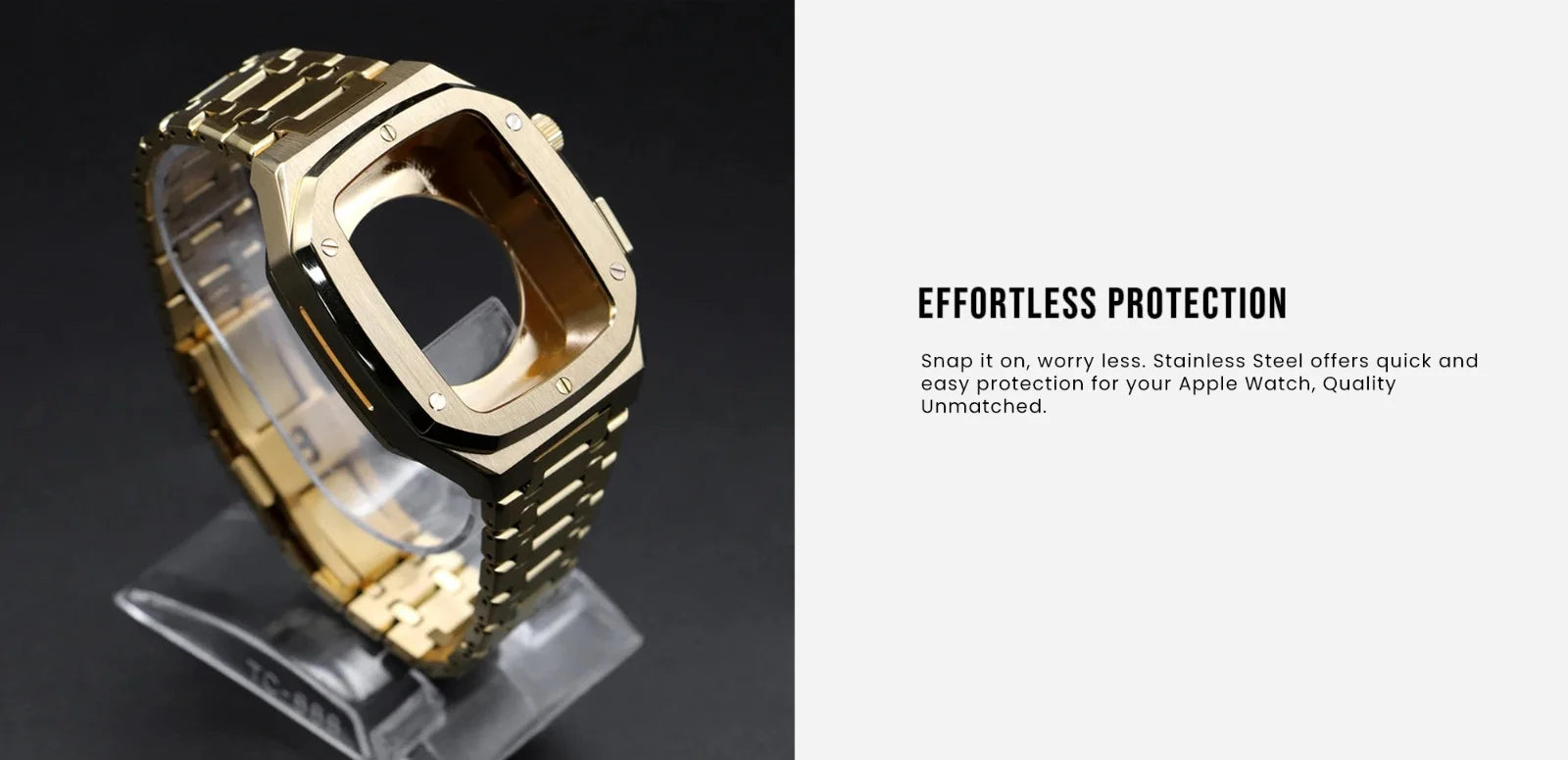 45MM Rosegold Luxury Edition Case- Stainless Steel Strap