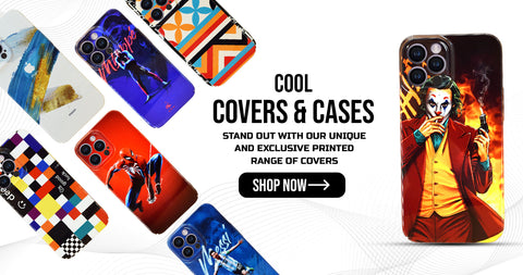 Premium and Stylish Cases Discover and choose from a wide range of cases for all iPhones. Flaunt your unique style and personality and choose what reflects your identity. Our premium phone covers and cases are not just stylish but add security and functionality to your devices