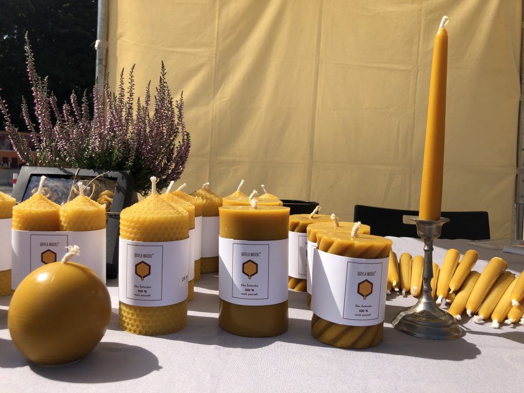 beeswax candles