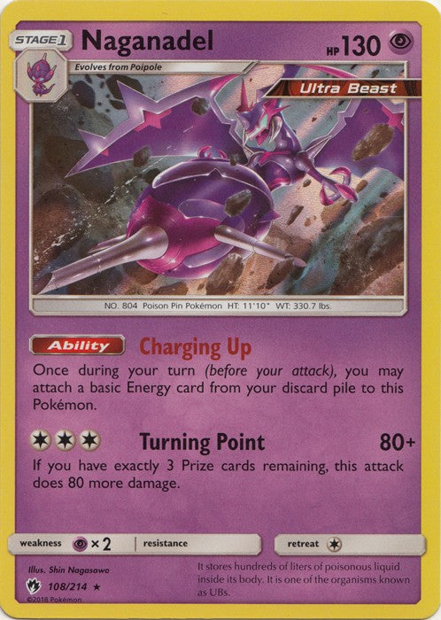 Pokémon TCG Ditto Sun & Moon - Lost Thunder 154/214 Holo Holo Rare